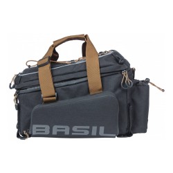 Basil Miles - bagagedragertas XL Pro - 9-36 liter - grijs