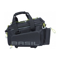 Basil Miles - bagagedragertas XL Pro MIK - 9-36 liter - zwart