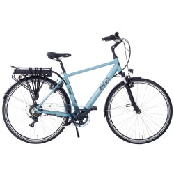 AMIGO Elektrische Stadsfiets E-Vibe D2 28 Inch 50 cm Heren 7V V-Brakes Blauw