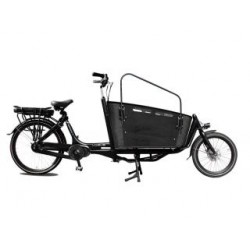 Bakfiets Elektrisch CARRY II 26 inch (2 wielen) Zwart
