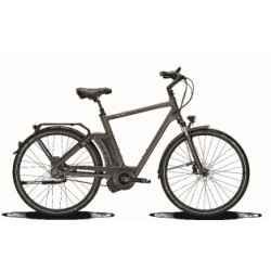 Raleigh New Gate Premium HN8 23 inch E-bike Carbon Grey Hydro DiscB