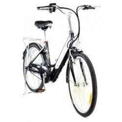 Z5 City luxe elektrische fiets 24" Middernacht blauw